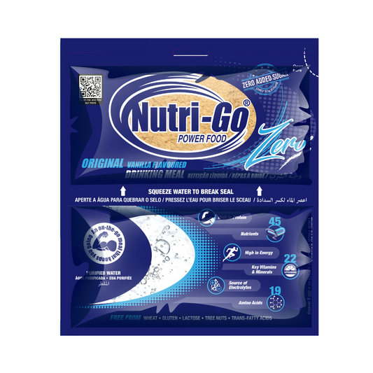 Vanilla Power Food Drinking Meal food packet