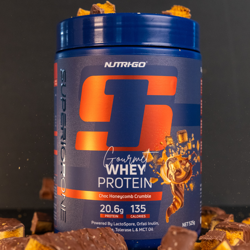 Choc Honeycomb Crumble Gourmet Whey Protein