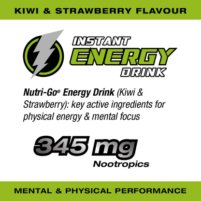 Energy Drink Powder Infused with Nootropics and Vitamins