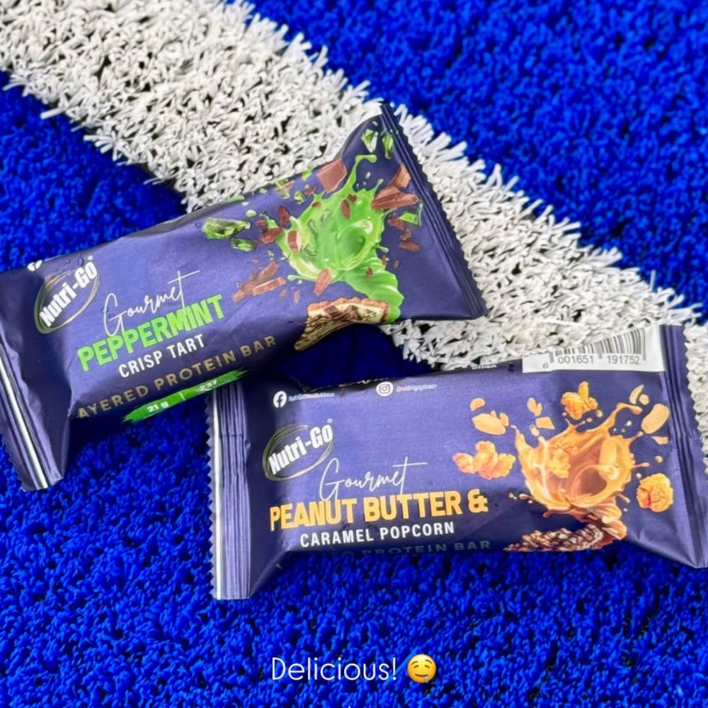 Mixed Pack Protein Bars - Two Flavour Selection | Nutri-Go (12 Bars)