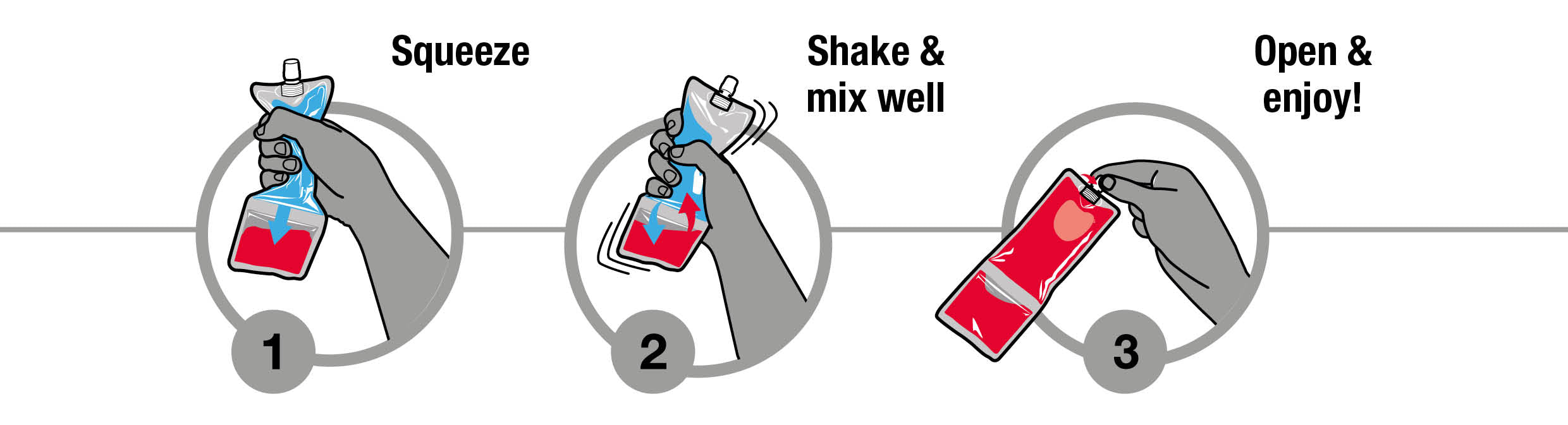 a diagram of a hand holding a bottle