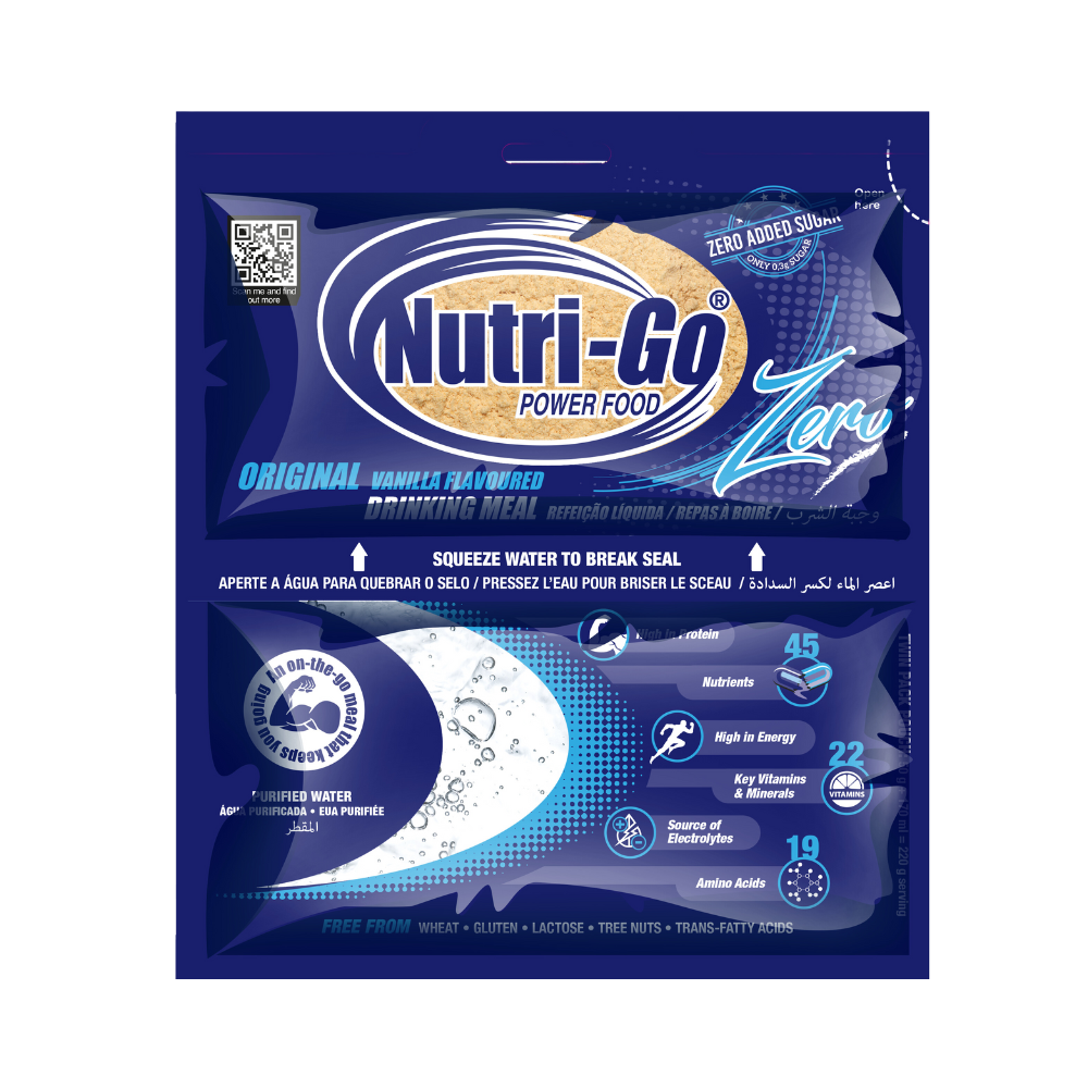 Vanilla Power Food Drinking Meal food packet 